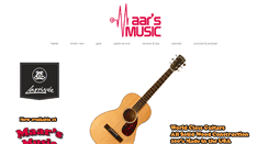 Desktop Screenshot of maarsmusic.com